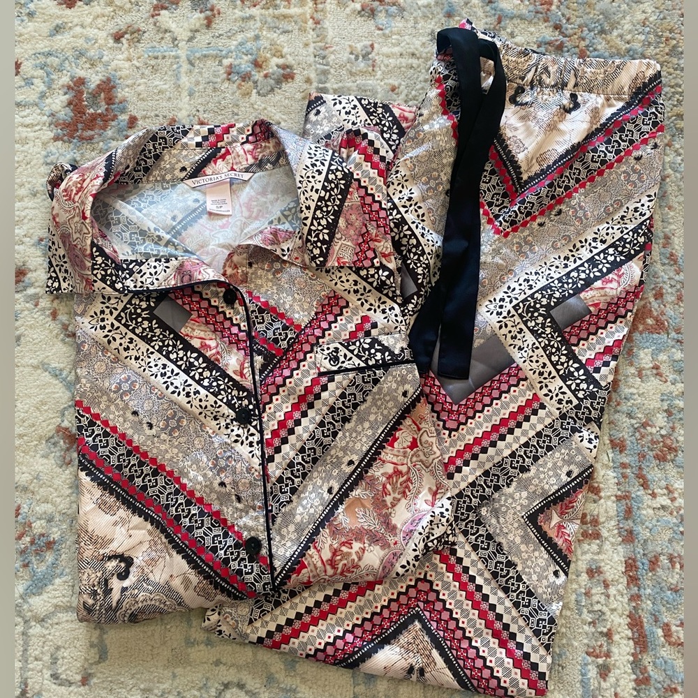 Victorias Secret Satin Pajamas